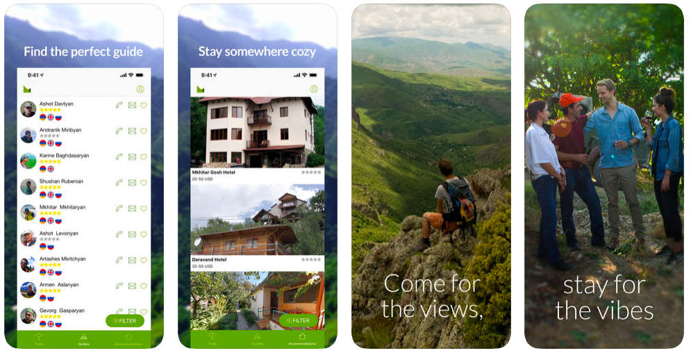 HikeArmenia app