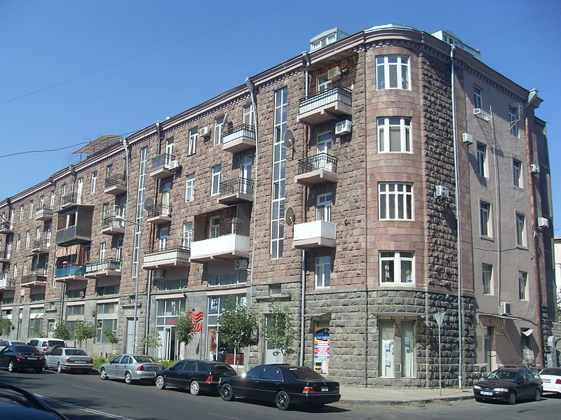 A stone building in Yerevan