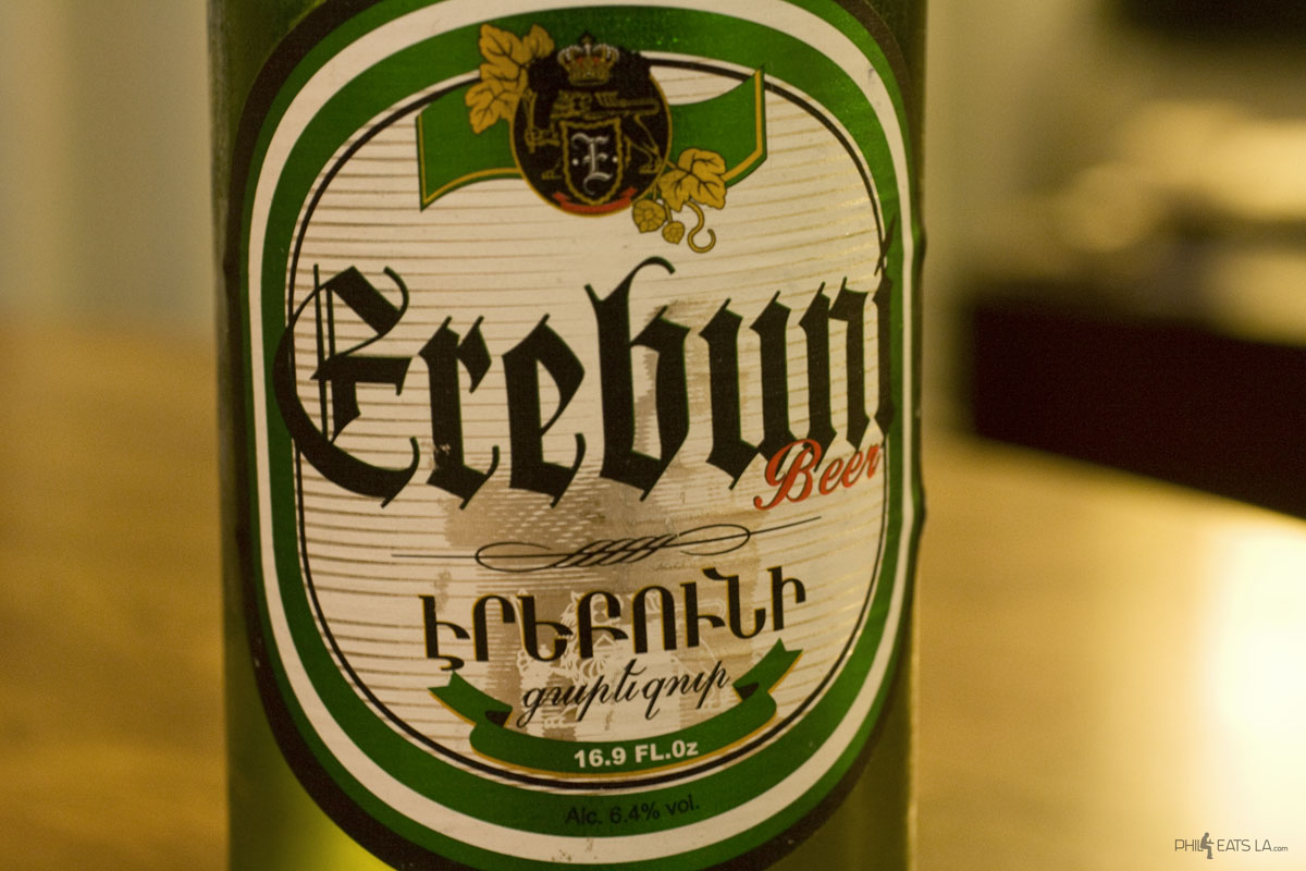 Erebuni Armenian beer